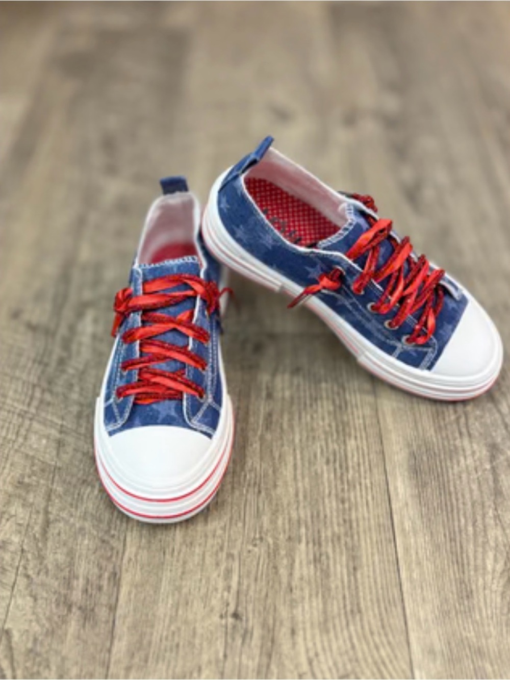 Very G Denim USA Sneakers size 7.5 Worn Once!